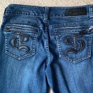Seven jeans for all mankind slim straight jeans